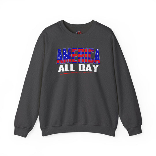 America All Day Crewneck Sweatshirt