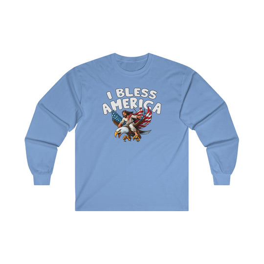 I Bless America Long Sleeve Tee