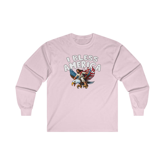 I Bless America Long Sleeve Tee