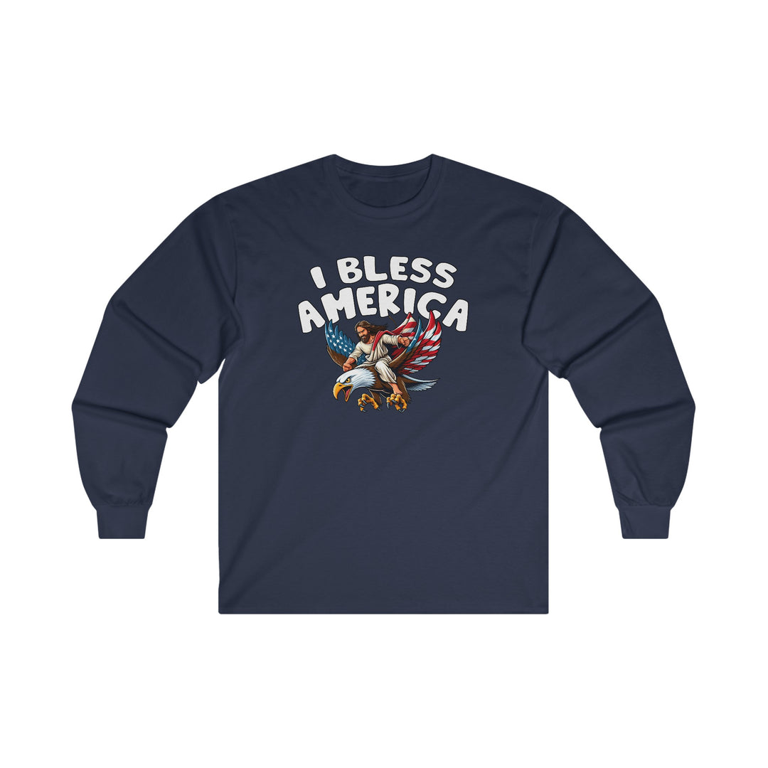 I Bless America Long Sleeve Tee