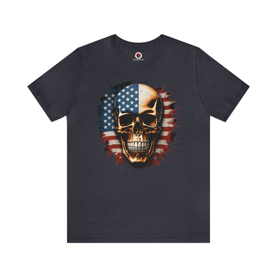 American Flag Skull T-Shirt