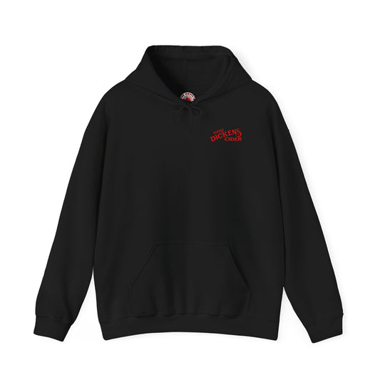 Hard Dickens Cider Front/Back Hooded Sweatshirt