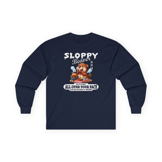 Sloppy Beaver BBQ Long Sleeve Tee