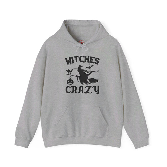 Witches Crazy Hooded Sweatshirt