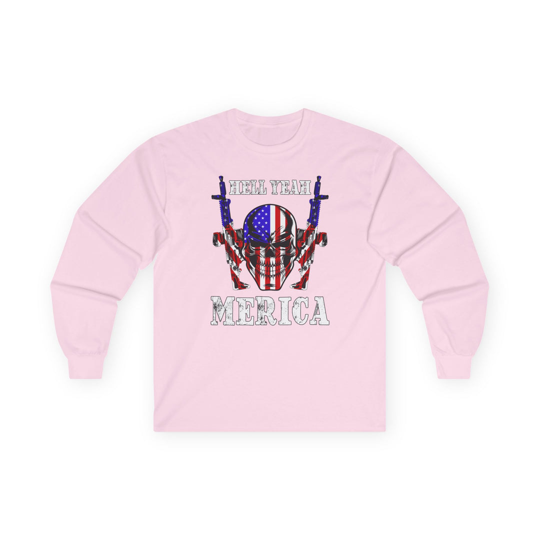Hell Yeah Merica Long Sleeve Tee
