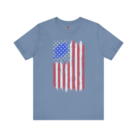 Tattered American Flag T-Shirt