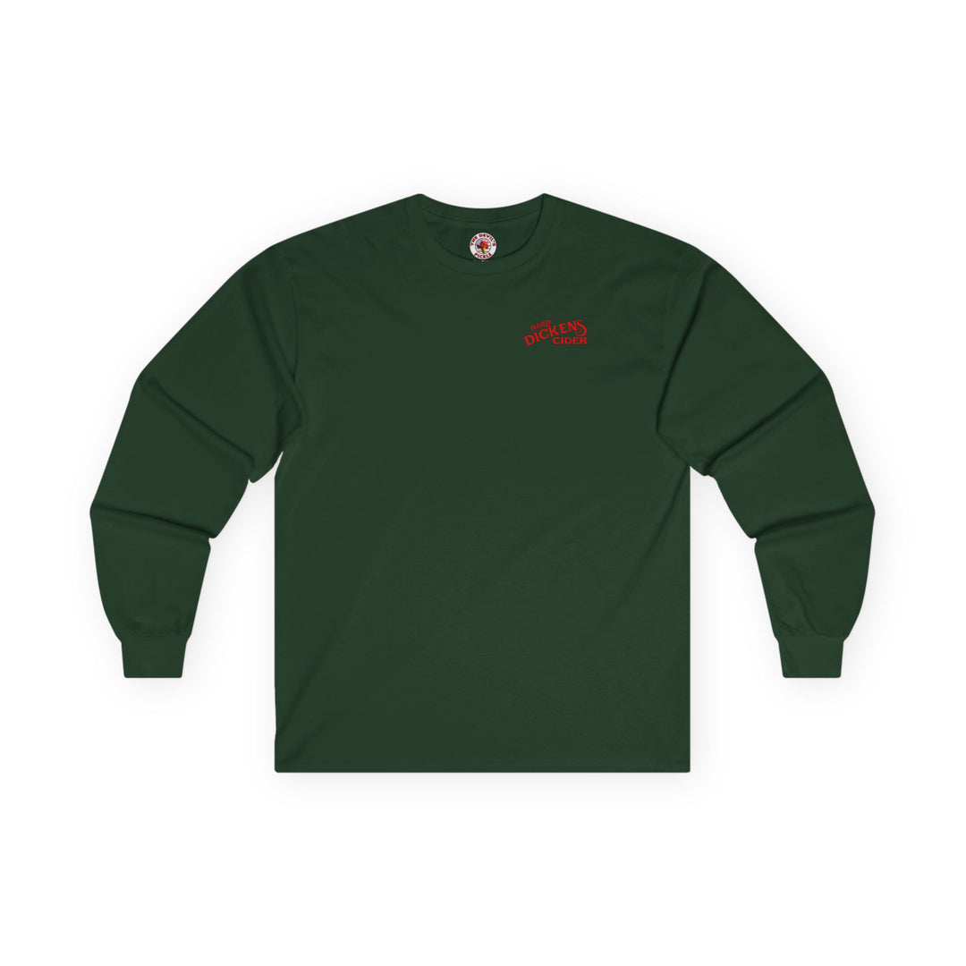 Hard Dickens Cider Front/Back Long Sleeve Tee