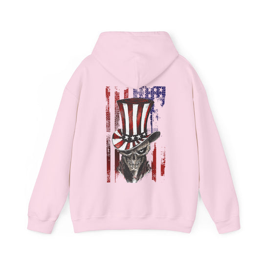 The Devil's Pickle Patriotic Skull Hooded Sweatshirt