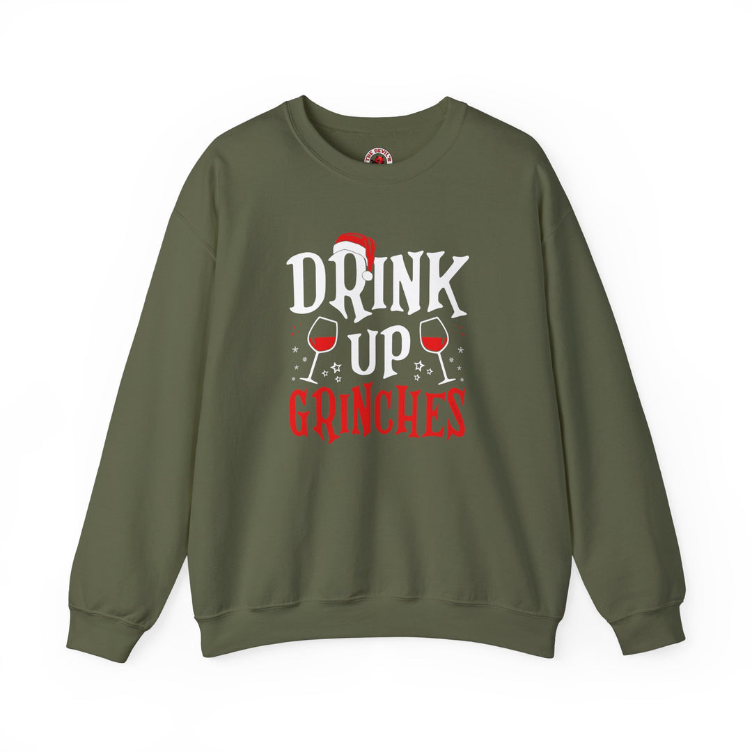 Drink Up Grinches Crewneck Sweatshirt