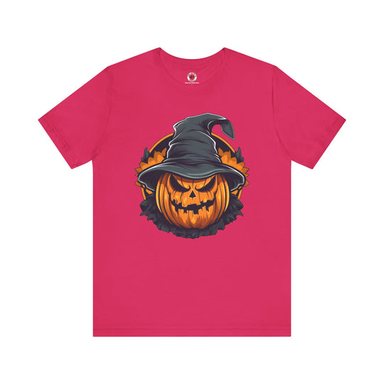 Scary Witch Pumpkin Halloween T-Shirt