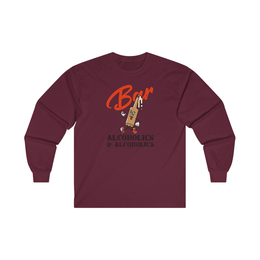 Bar Alcoholics & Alcoholics Long Sleeve Tee