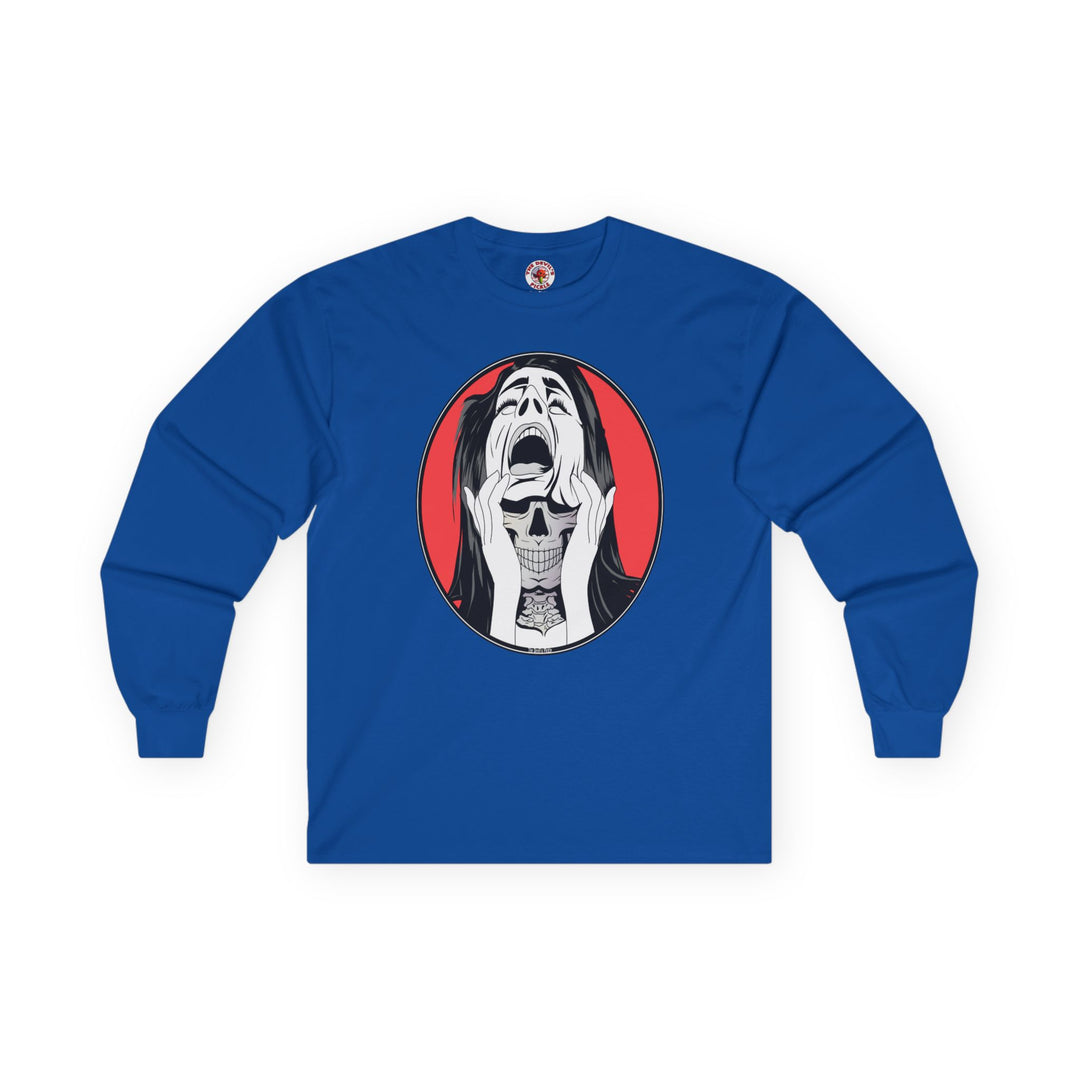 Skull Woman Long Sleeve Tee