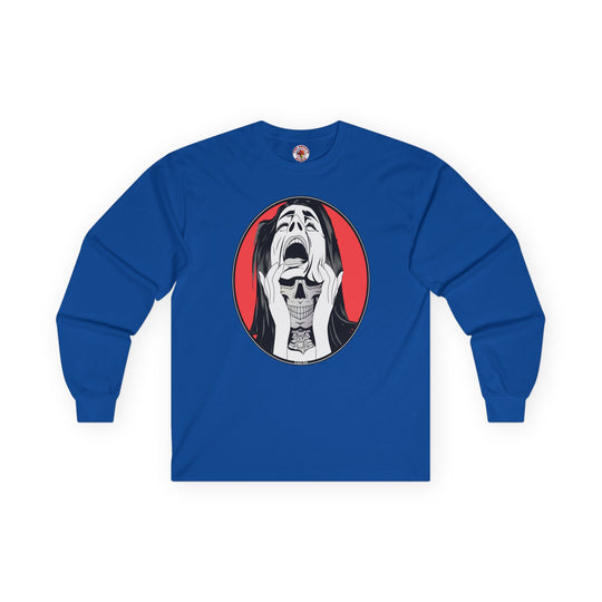 Skull Woman Long Sleeve Tee