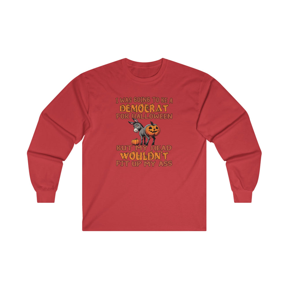 Democrat for Halloween Long Sleeve Tee