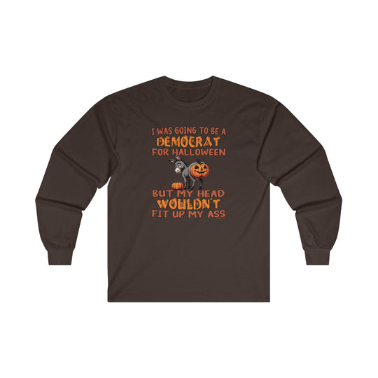 Democrat for Halloween Long Sleeve Tee