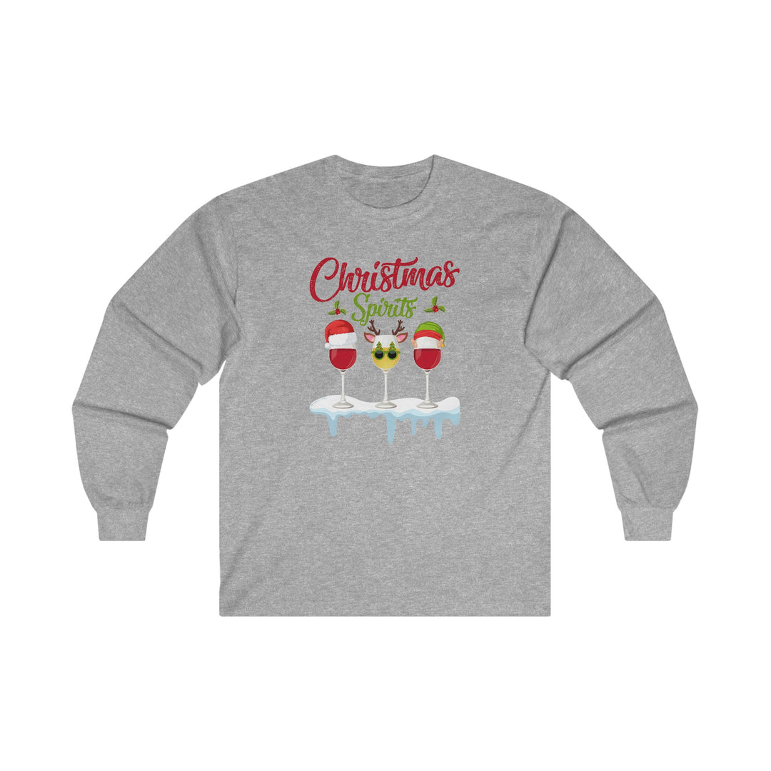 Christmas Spirits Long Sleeve Tee