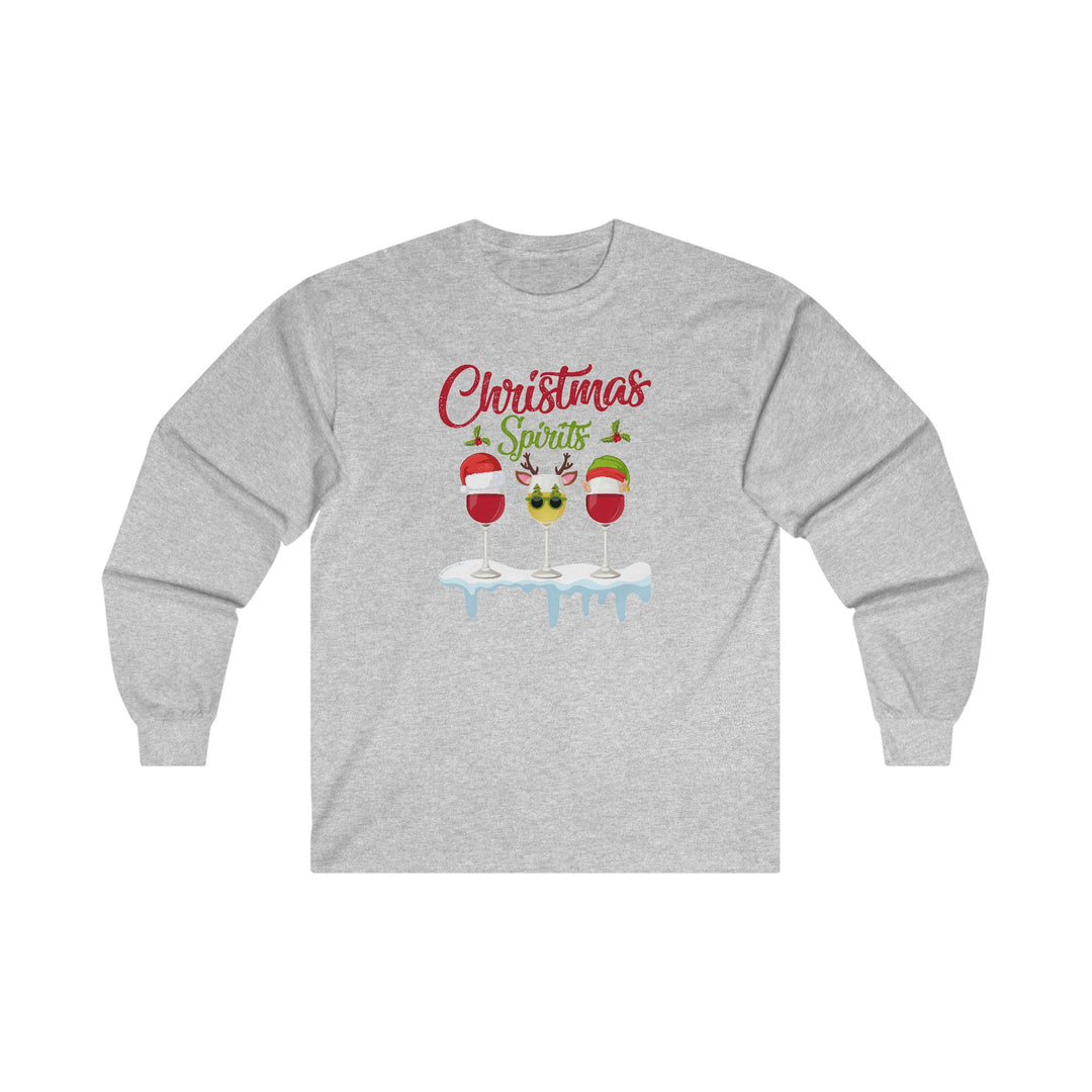 Christmas Spirits Long Sleeve Tee