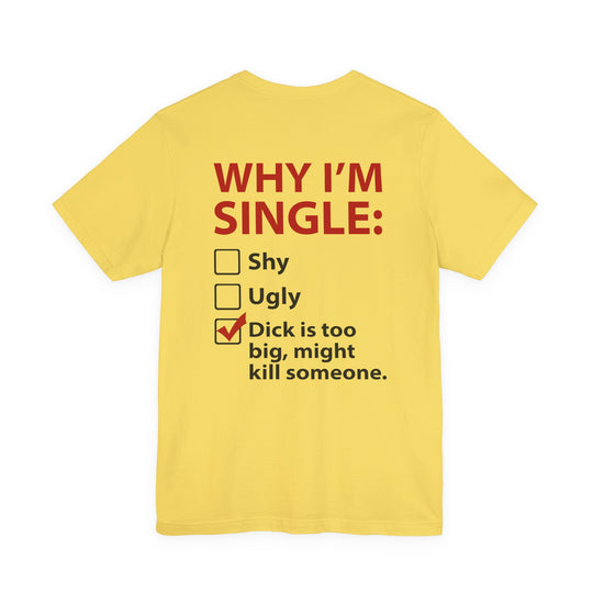 Why I'm Single T-Shirt