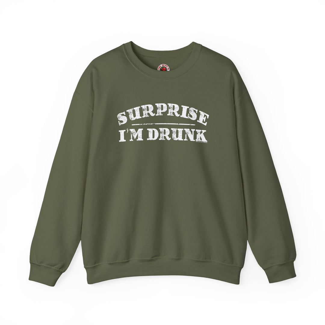 Surprise I'm Drunk Crewneck Sweatshirt