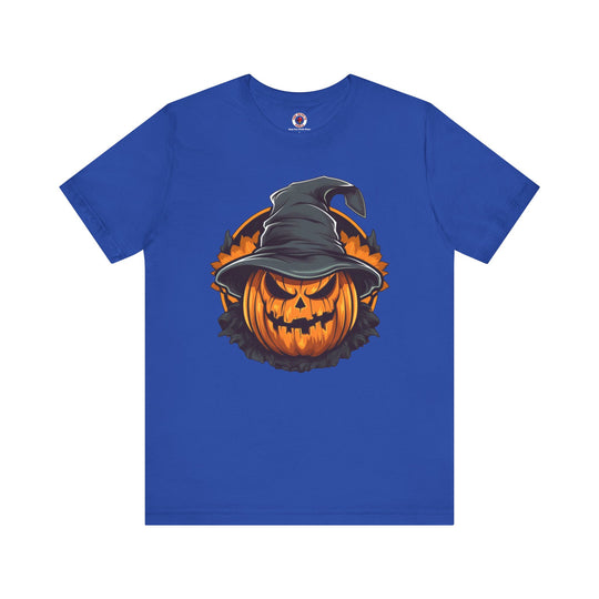 Scary Witch Pumpkin Halloween T-Shirt