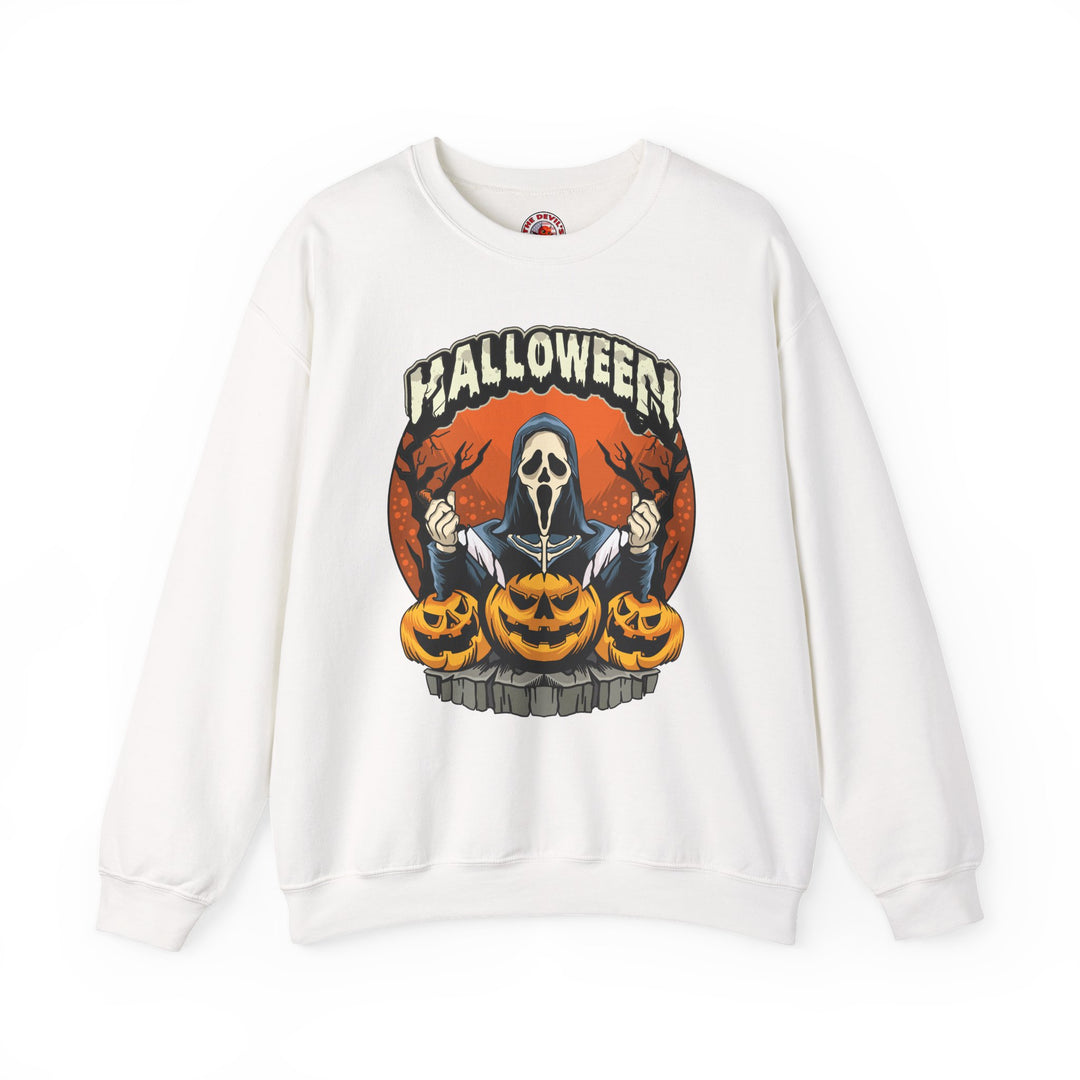 Screamer Killer Ghost Halloween Crewneck Sweatshirt