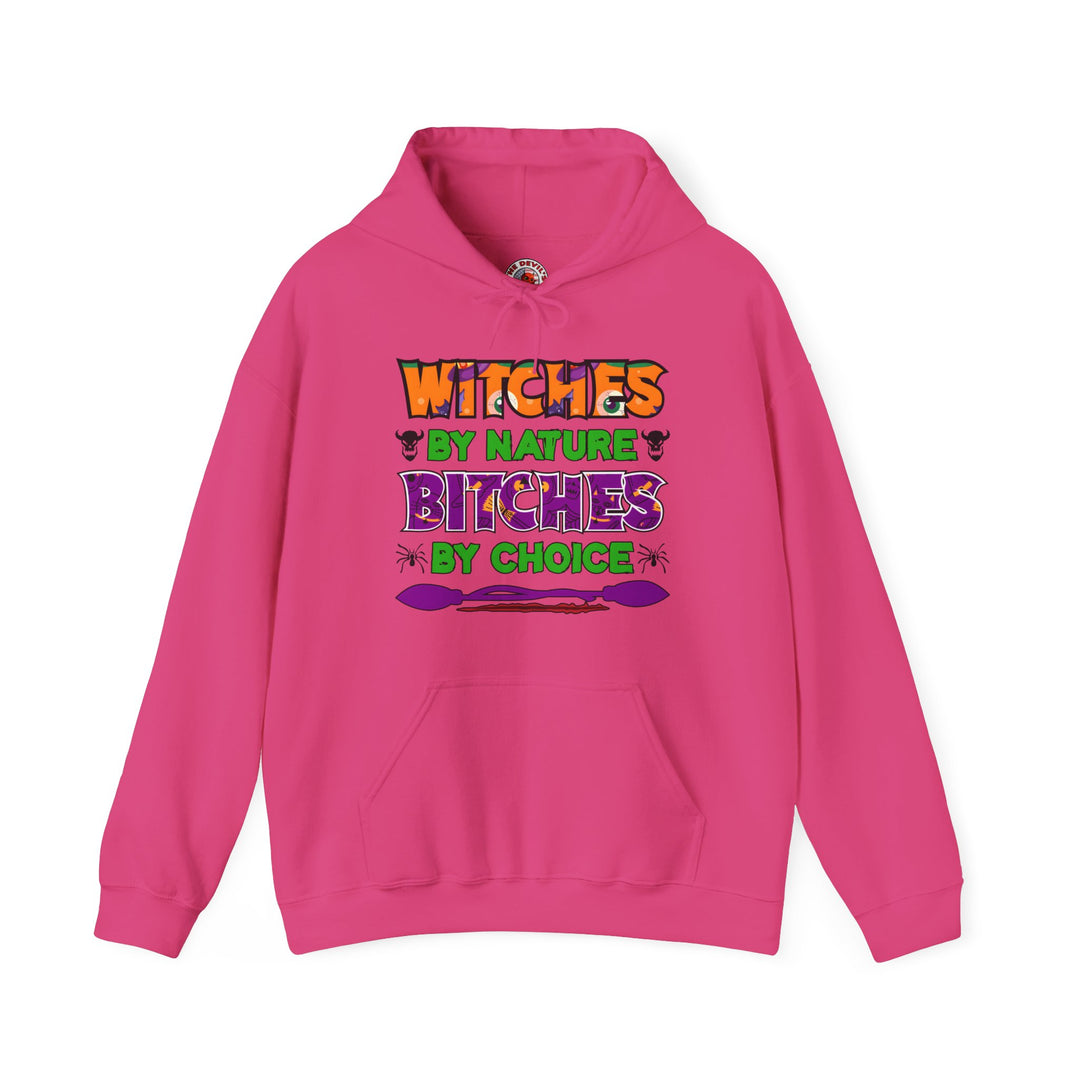 Witches By Nature Bitches By Choice Hooded Sweatshirt