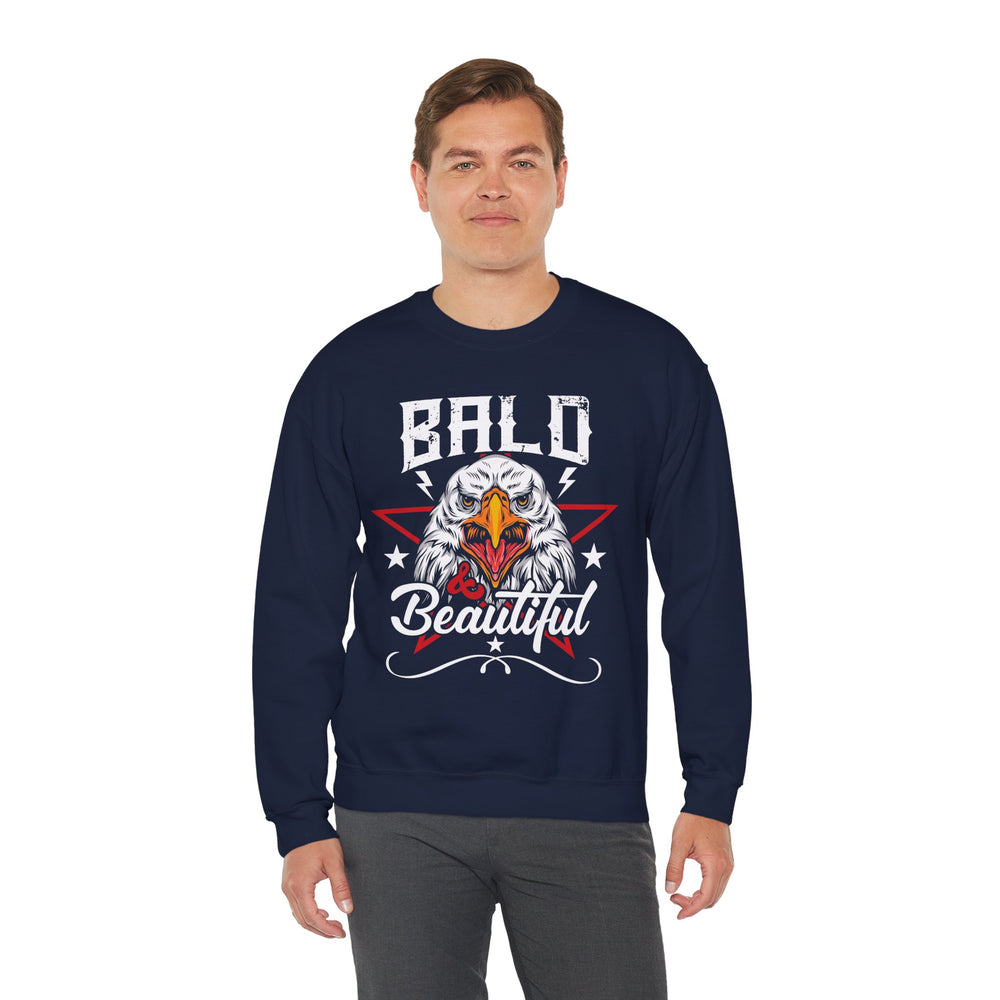 Bald And Beautiful Crewneck Sweatshirt