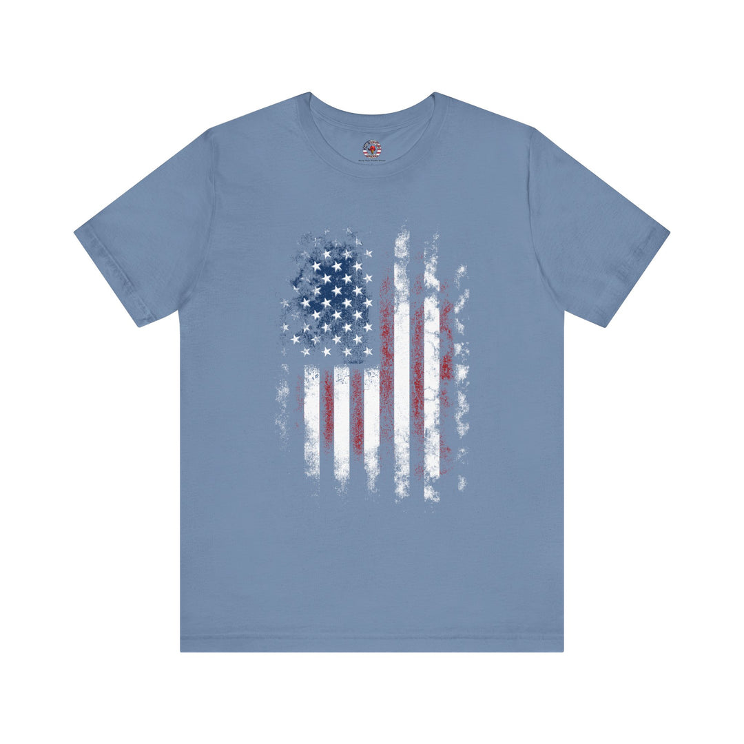 Distressed American Flag T-Shirt