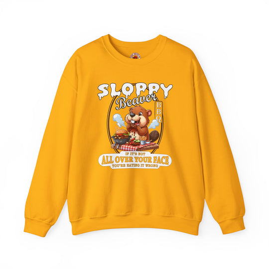 Sloppy Beaver BBQ Crewneck Sweatshirt