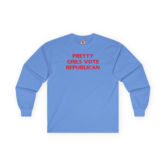 Pretty Girls Vote Republican Long Sleeve Tee