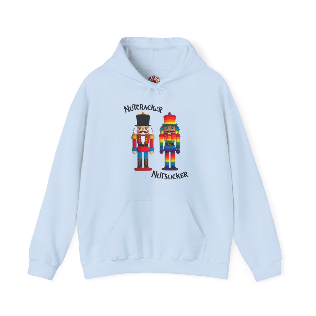 Nutcracker or Nutsucker Hooded Sweatshirt
