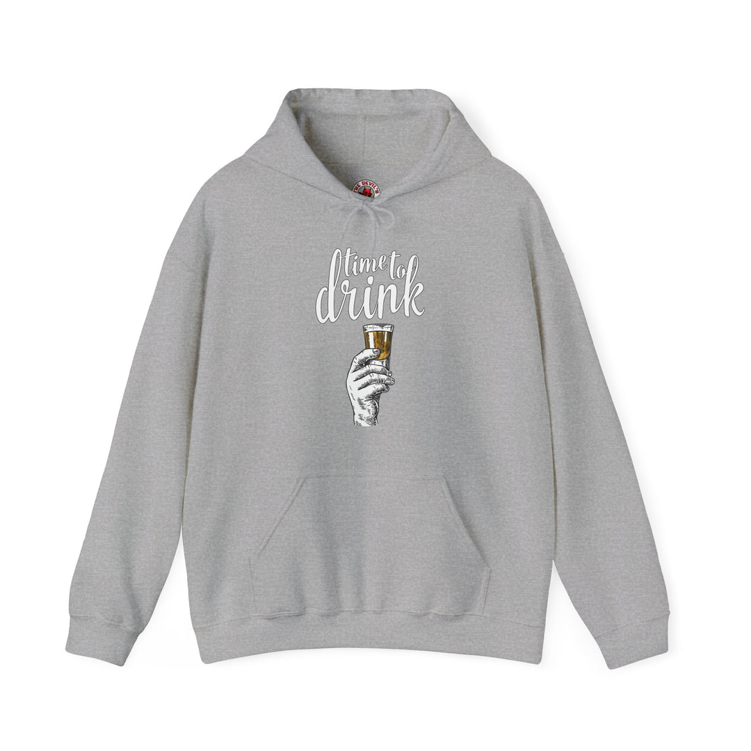 Time To Drink Hooded Sweatshirt