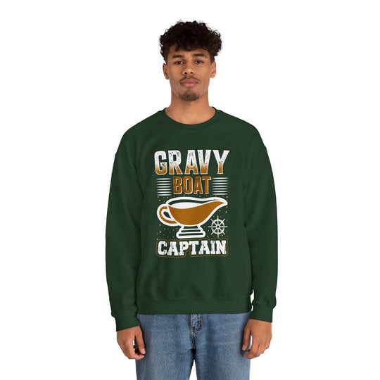 Gravy Boat Captain Crewneck Sweatshirt