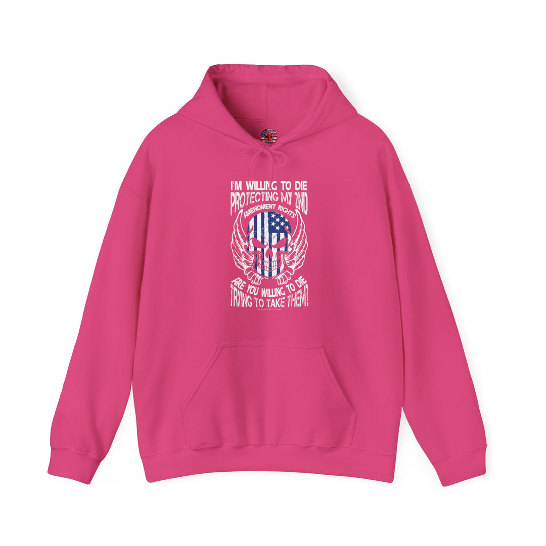 Protecting My 2nd Amendment Rights Hooded Sweatshirt