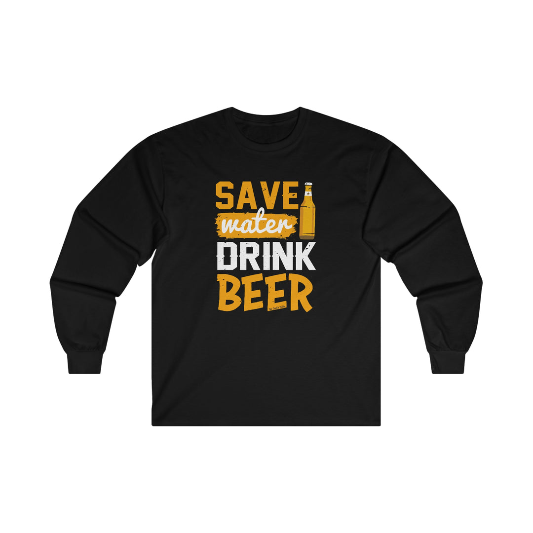 Save Water Drink Beer Long Sleeve Tee