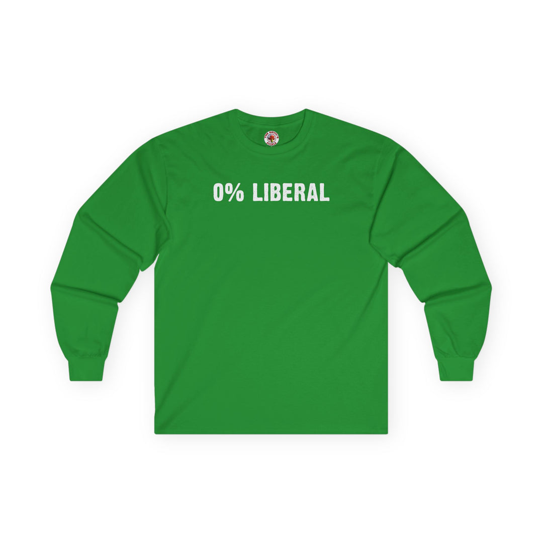 0% Liberal Long Sleeve Tee
