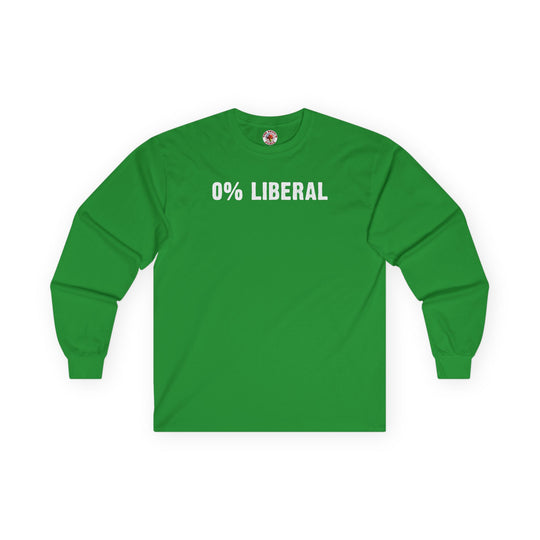 0% Liberal Long Sleeve Tee