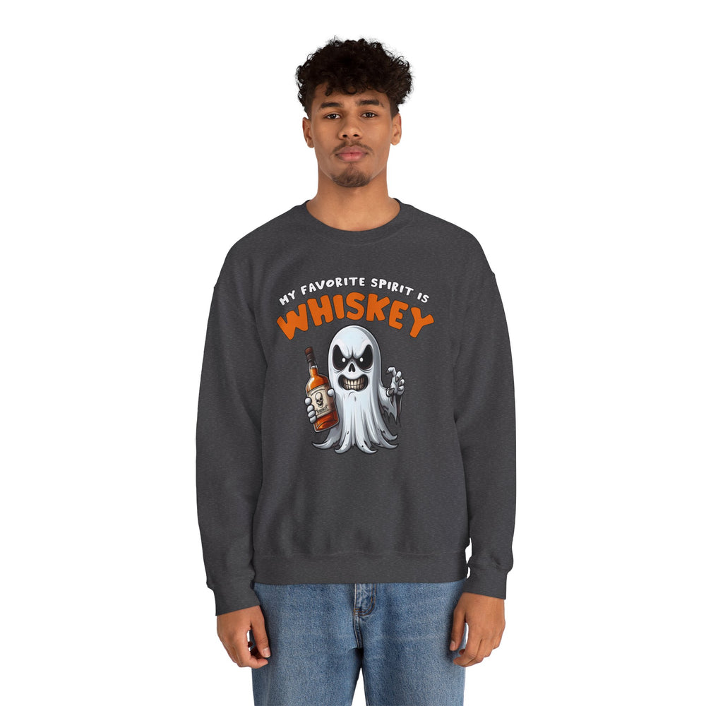 My Favorite Spirit Is Whiskey Crewneck Sweatshirt