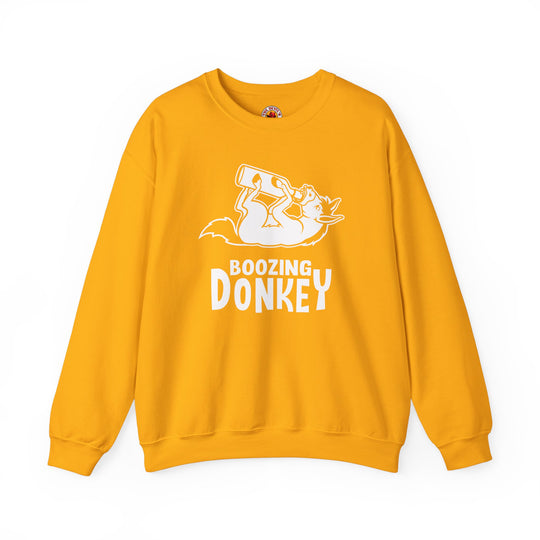 Boozing Donkey Crewneck Sweatshirt