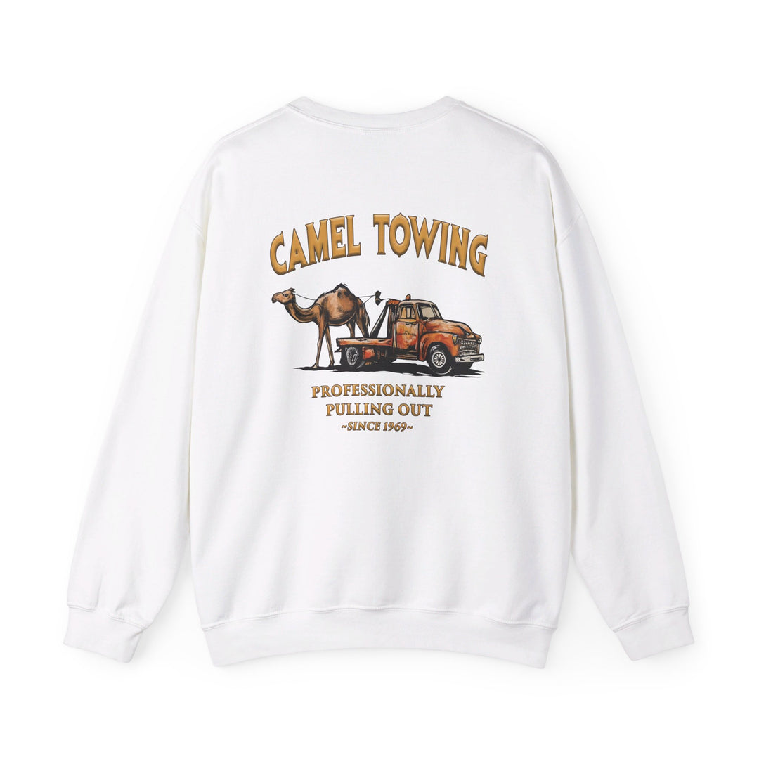 Camel Towing Back Crewneck Sweatshirt