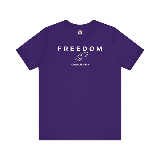 Charlie Kirk Freedom T-Shirt