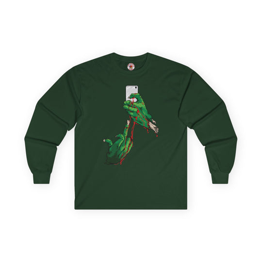 Selfie Monster Long Sleeve Tee