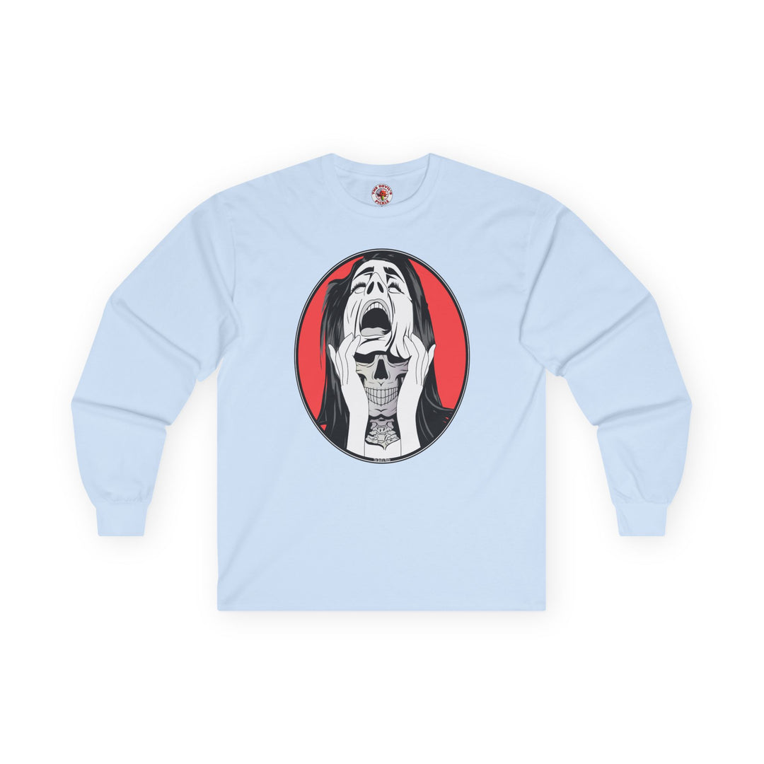 Skull Woman Long Sleeve Tee