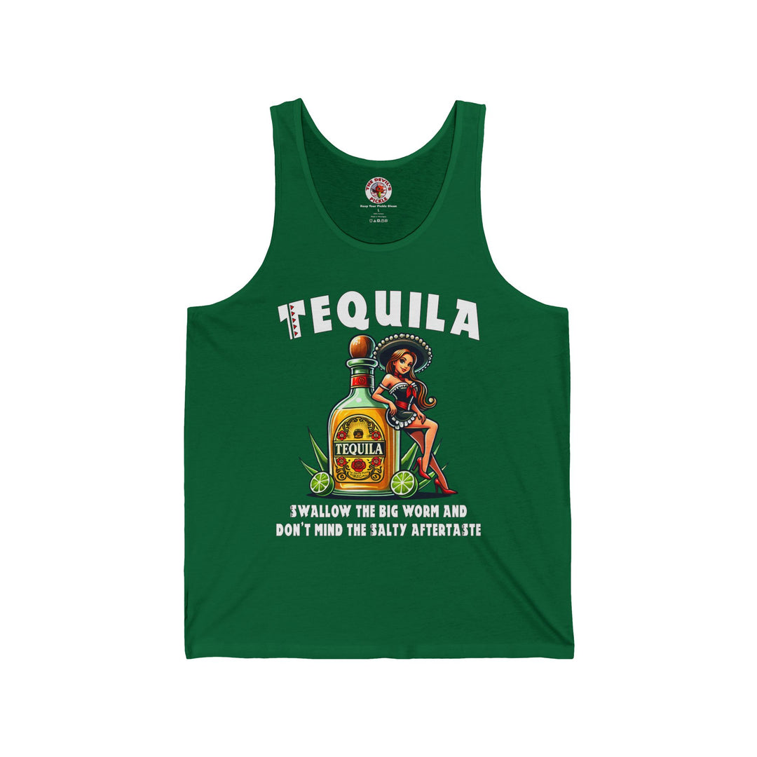 Tequila Swallow The Big Worm Tank Top