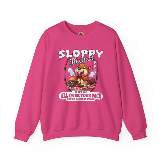 Sloppy Beaver BBQ Crewneck Sweatshirt