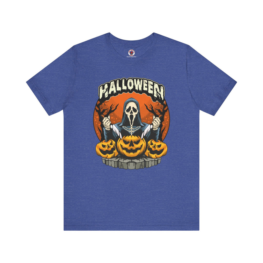 Screamer Killer Ghost Halloween T-Shirt