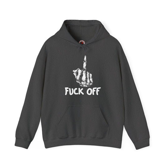 Fuck Off Finger Hooded Sweatshirt