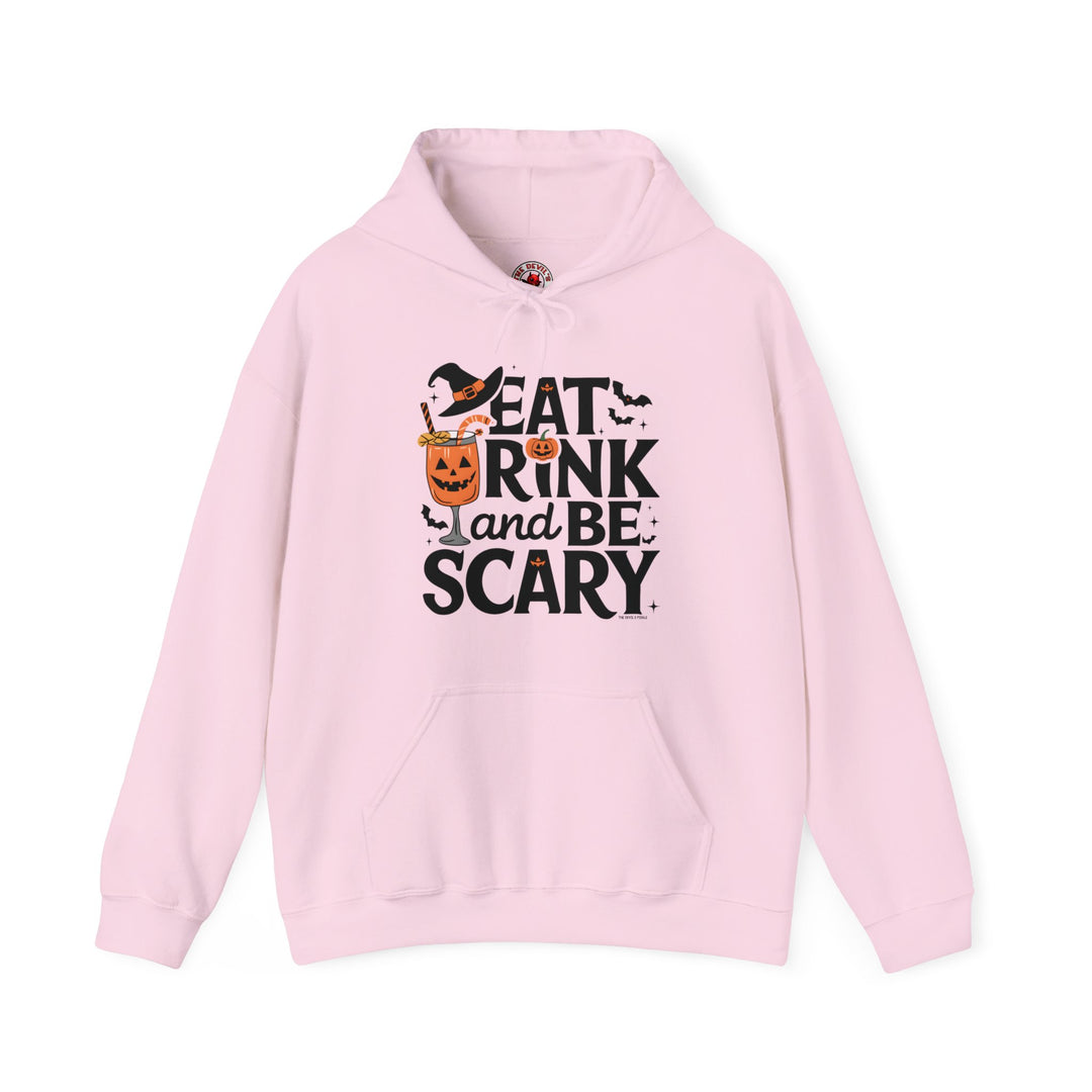 Eat Drink and Be Scary Hooded Sweatshirt