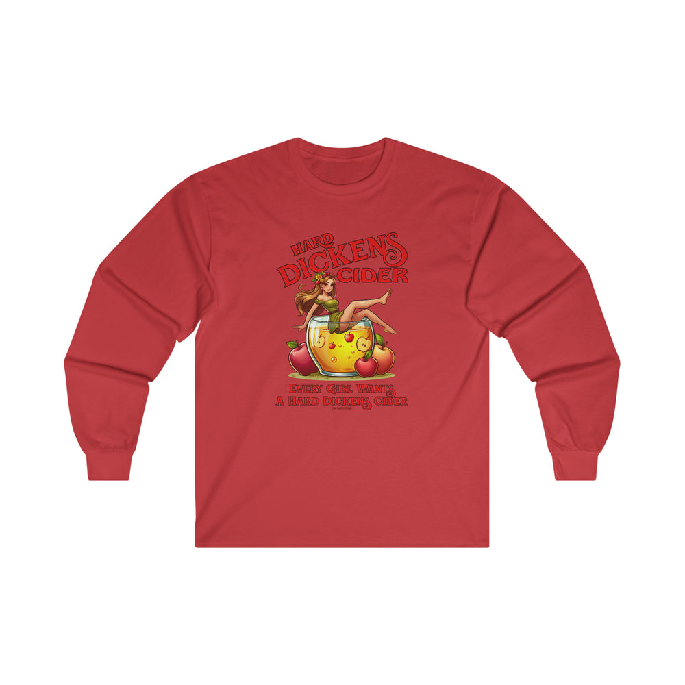 Hard Dickens Cider Long Sleeve Tee