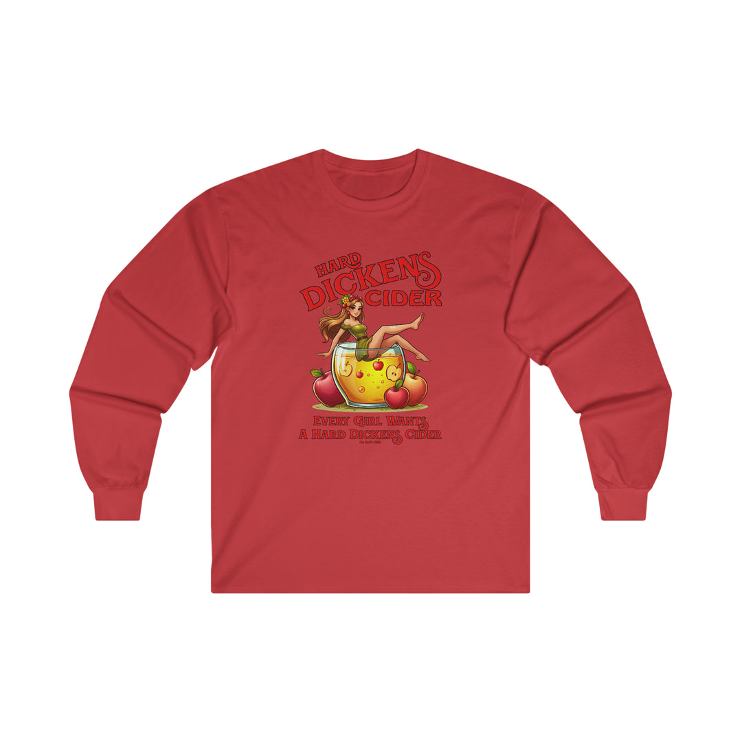 Hard Dickens Cider Long Sleeve Tee